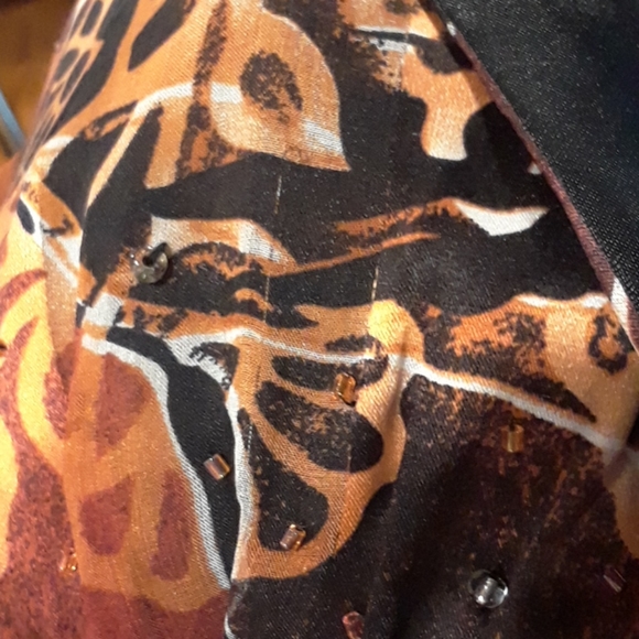 Silk beaded maxi by Mary L. Couture - Picture 10 of 10